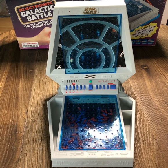 Vintage Star Wars 1997 Electronic Galactic Battle Game - Picture 4 of 12
